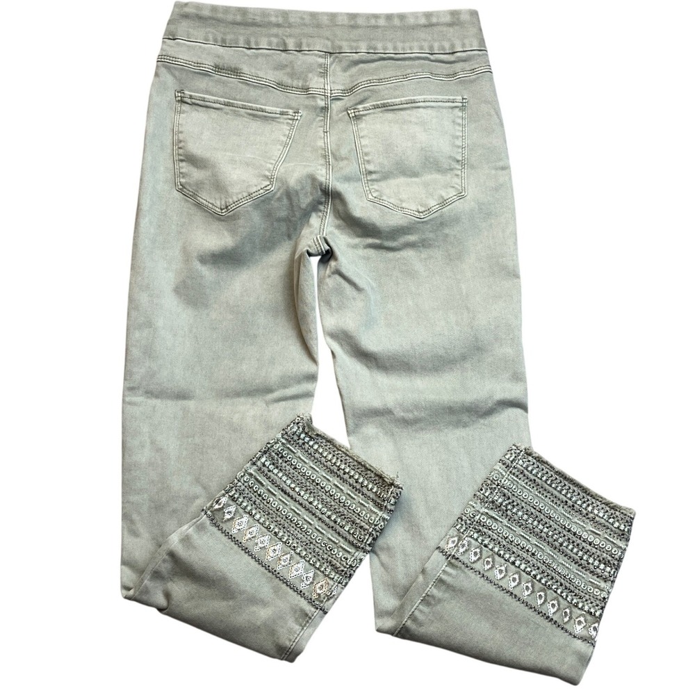 Chicos Pants Womens 4 Jeggings Pull On Stretch Streetwear Mature Everyday - Picture 2 of 10